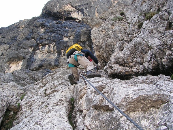 FERRATA POSSNECKER NA SELLASPITZE 2941 M  